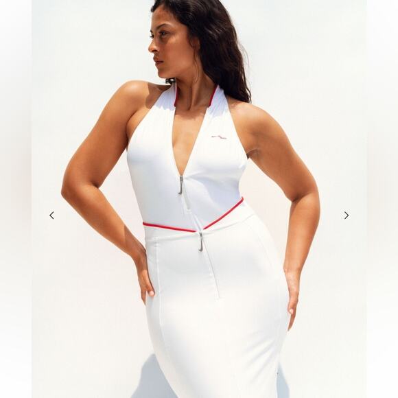 The JACQUEMUS+NIKE One-piece swimsuit collaboration Size XS MSRP $120 - Picture 2 of 6